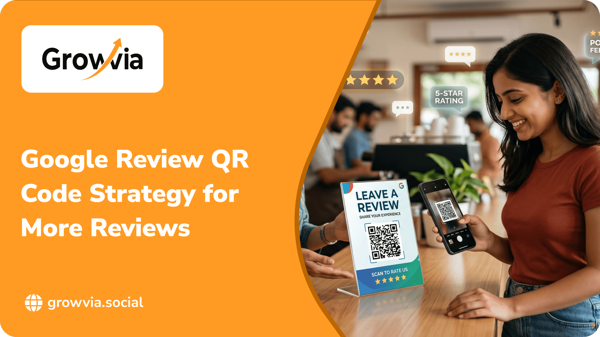 Google Review QR Code strategy to get more customer reviews