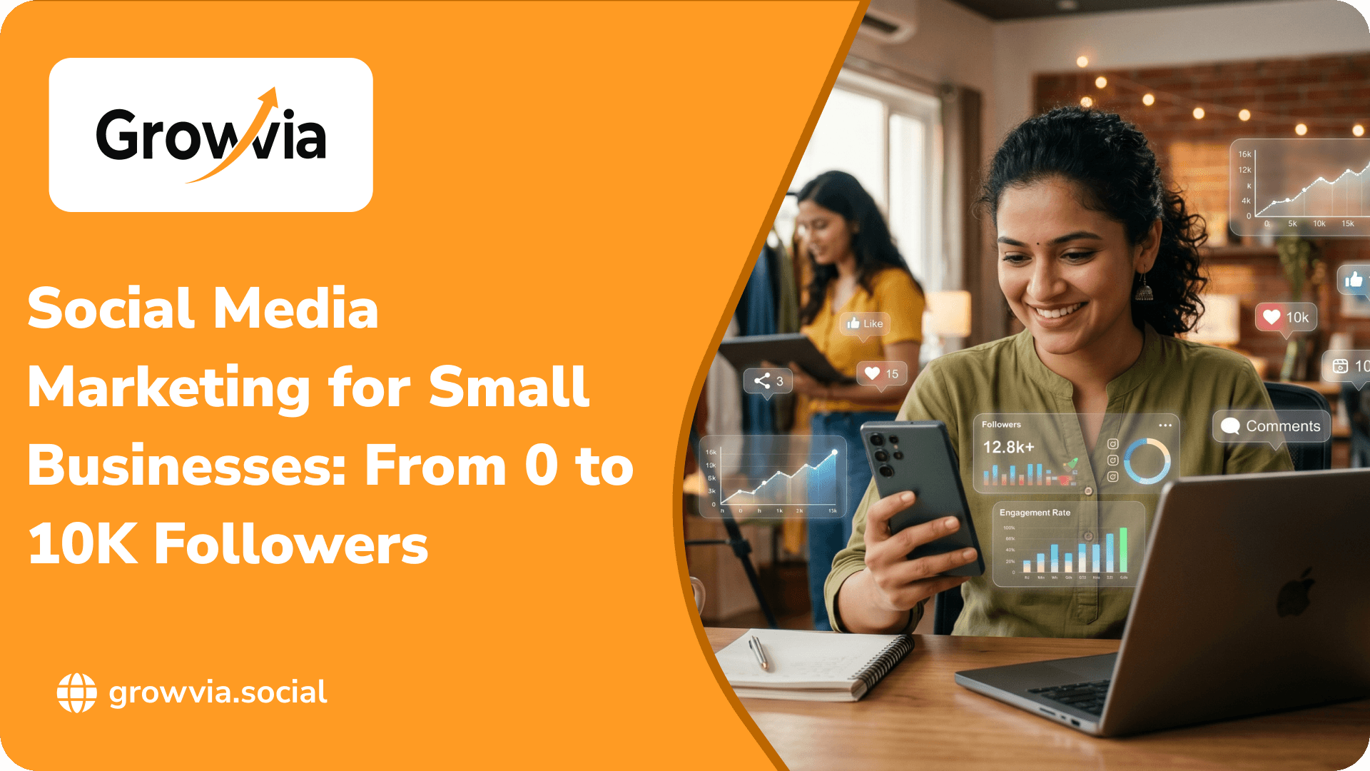 Social media marketing strategies for small business growth