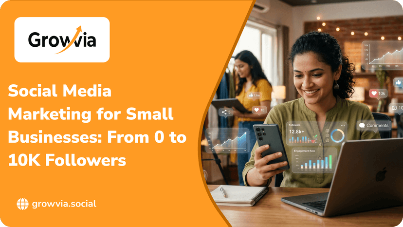 Social media marketing strategies for small business growth