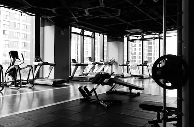 Large gym floor representing a multi-branch gym
