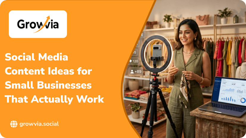 Social media content ideas for small businesses